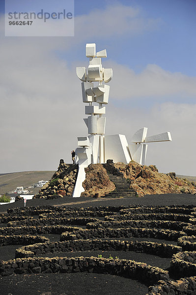 Monumento al Campesino von César Manrique  bei Mozaga  Lanzarote  Kanarische Inseln  Spanien  Europa