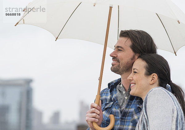 Regenschirm Schirm unterhalb Ansicht Seitenansicht