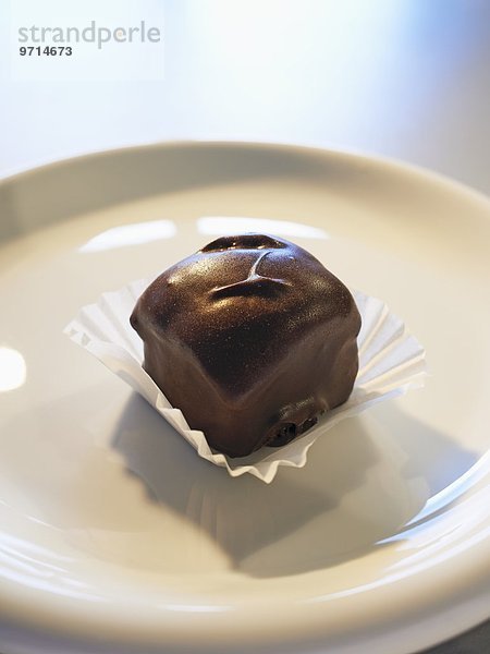 Black Brownie  Kuchenwürfel mit dunkler Schokoladenglasur