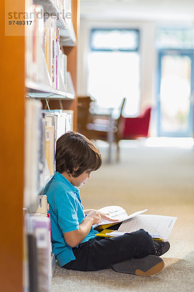 Boden Fußboden Fußböden Buch mischen Bibliotheksgebäude Student Mixed vorlesen