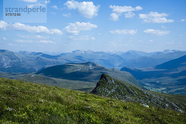 Norwegen  Alesund  Berglandschaft