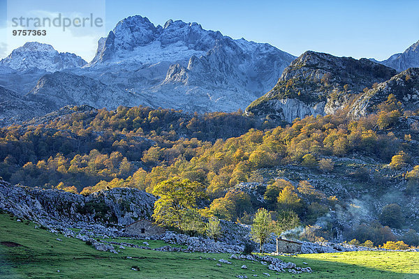 Spanien  Herbst im Nationalpark Picos de Europa