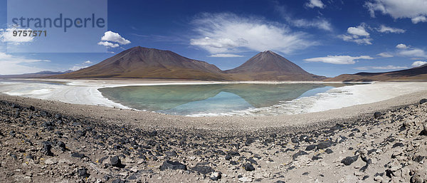 Bolivien  Laguna Verde  Vulkan Licancabur