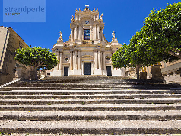 Italien  Sizilien  Modica  San Giovanni Kirche  UNESCO Weltkulturerbe