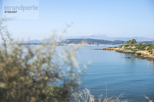 Griechenland  Gythio  Blick zur Küste