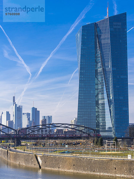 Deutschland  Frankfurt am Main  Die neue Europäische Zentralbank