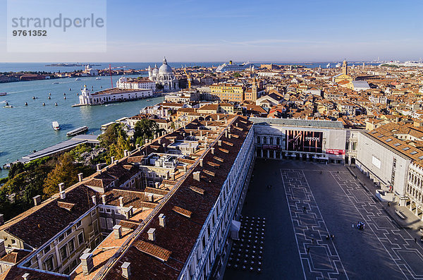 Italien  Venedig  Blick über den Markusplatz