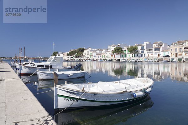 Hafen Europa Boot Insel angeln Spanien