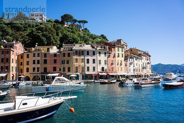 Europa Italien Ligurien Portofino