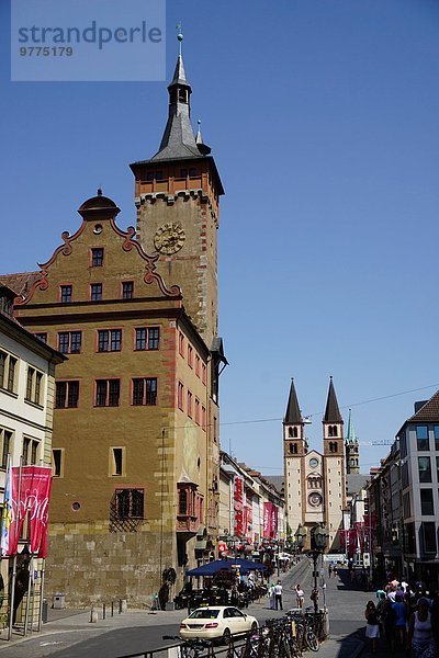 Europa Bayern Deutschland Würzburg