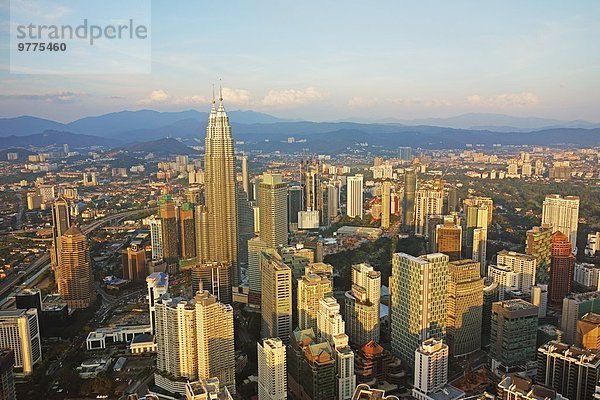Kuala Lumpur Hauptstadt Skyline Skylines Südostasien Asien Malaysia