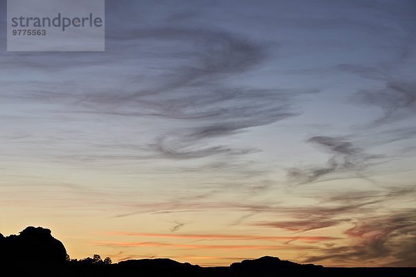 Amerika Wolke Sonnenuntergang Steilküste Monument Nordamerika Arizona Verbindung 00 Grundlegendes