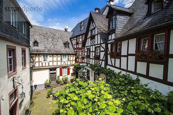 Europa Gebäude Beilstein Deutschland Hälfte Moseltal Rheinland-Pfalz