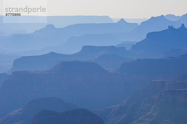 Gegenlicht Amerika Steilküste Ehrfurcht Nordamerika Arizona Verbindung UNESCO-Welterbe Schlucht