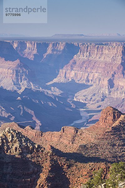 Amerika über Ehrfurcht Wüste Nordamerika Arizona Ansicht Verbindung zeigen UNESCO-Welterbe Schlucht