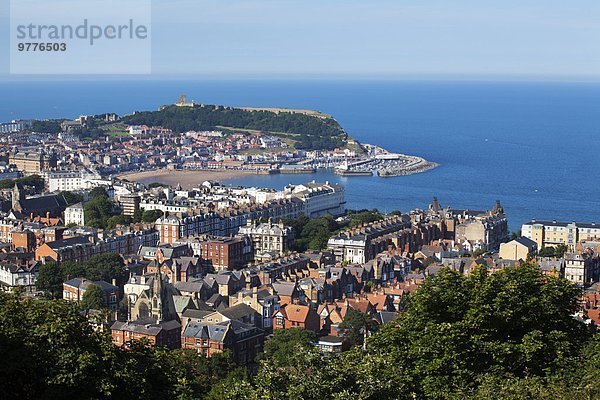 Europa Großbritannien Berg Yorkshire and the Humber England North Yorkshire Scarborough