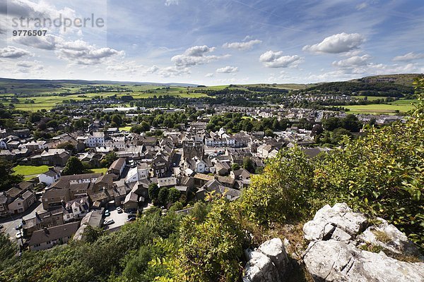 Europa Großbritannien Stadt Vorbereitung Tal England Markt North Yorkshire