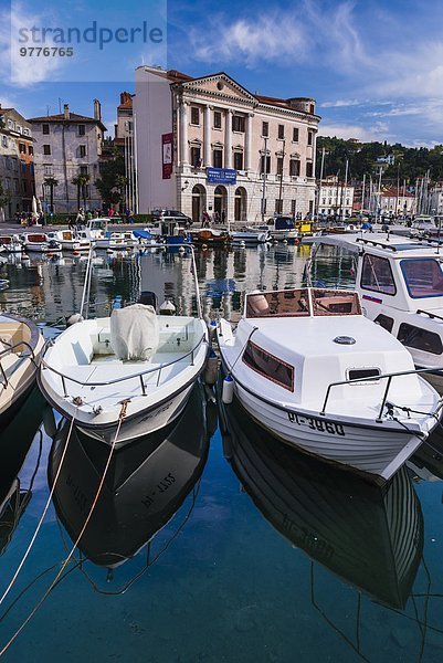 Hafen Europa Piran Slowenien