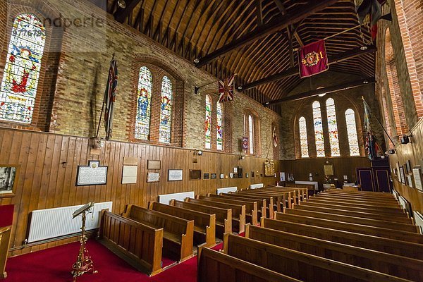 Kirche Falklandinseln Südamerika Innenaufnahme