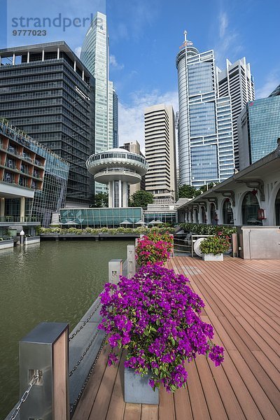 Finanzen Mittelpunkt Südostasien Asien Ortsteil Innenstadt Singapur