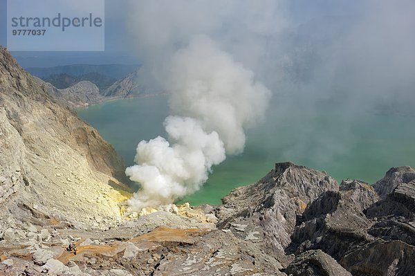 See Vulkan Südostasien Krater Asien Indonesien