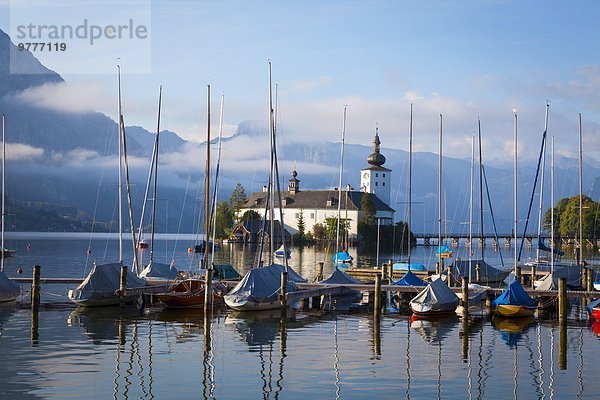 Europa Österreich Gmunden Salzkammergut Oberösterreich