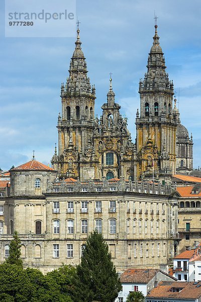 Europa UNESCO-Welterbe Kathedrale Galicien Santiago de Compostela