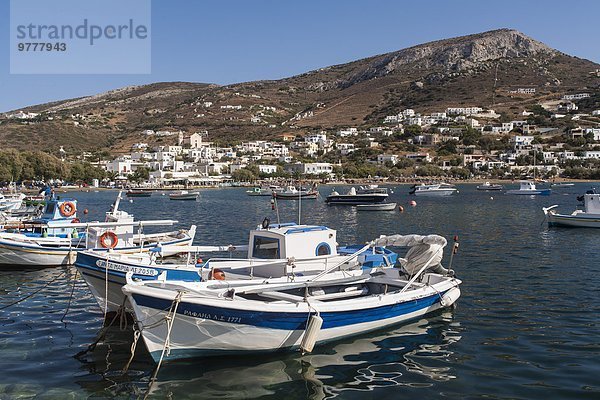 Europa Kykladen Griechenland Griechische Inseln