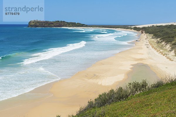 Pazifischer Ozean Pazifik Stiller Ozean Großer Ozean UNESCO-Welterbe Australien Fraser Island Queensland