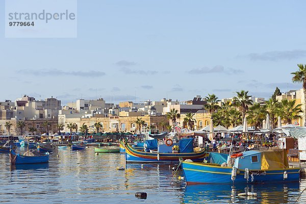 Europa Boot bunt angeln Malta