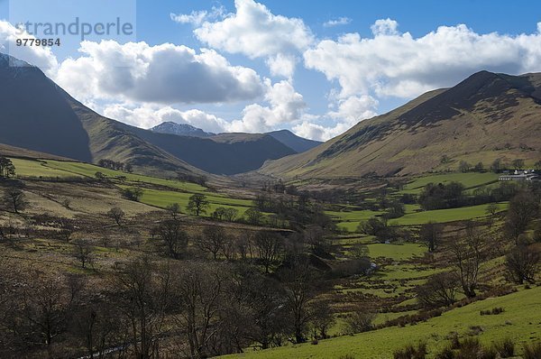 Europa Großbritannien Cumbria England Keswick