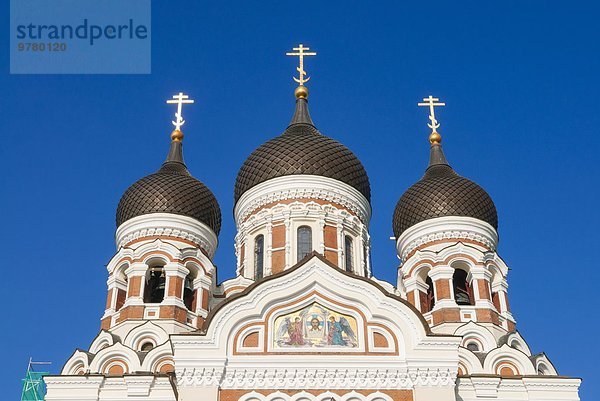 Tallinn Hauptstadt Kathedrale Altstadt UNESCO-Welterbe russisch orthodox russisch-orthodox Estland russisch