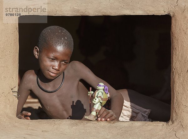 Junge - Person Spielzeug Namibia Afrika