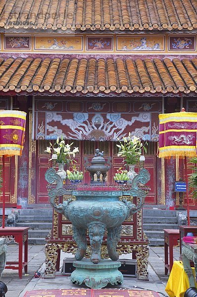 Palast Schloß Schlösser innerhalb Südostasien UNESCO-Welterbe Vietnam Asien Zitadelle