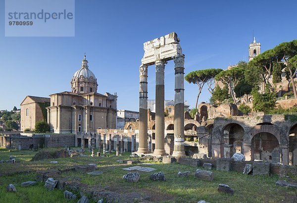 Rom Hauptstadt Europa UNESCO-Welterbe Forum Romanum Latium Italien