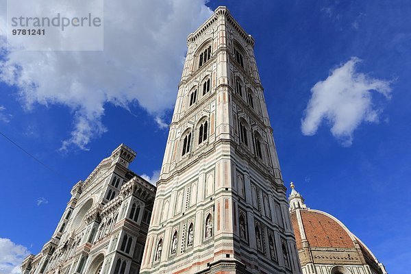 Europa Kathedrale UNESCO-Welterbe Florenz Glocke Italien Toskana