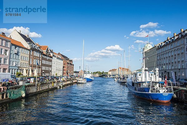 Europa Boot Dänemark angeln Nyhavn Skandinavien