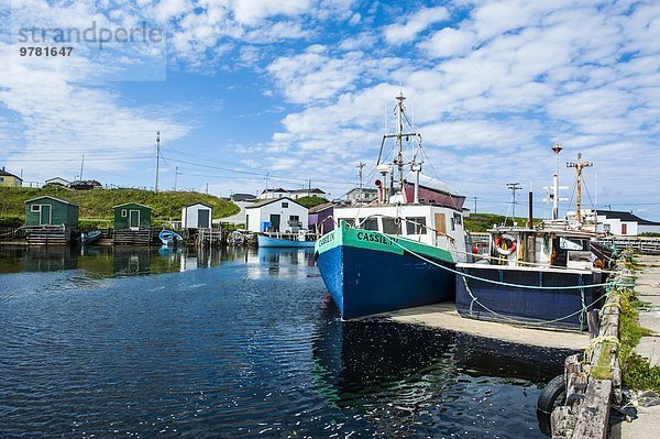 Hafen Boot Nordamerika angeln Neufundland Kanada