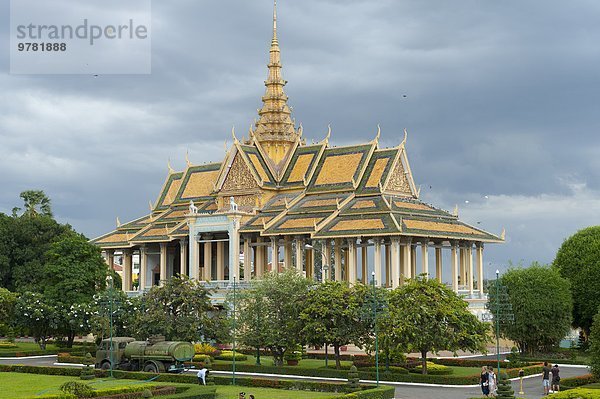 Phnom Penh Hauptstadt Palast Schloß Schlösser Südostasien Vietnam Asien Kambodscha Royal Palace