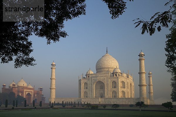 Sonnenaufgang UNESCO-Welterbe Agra Asien Indien Uttar Pradesh