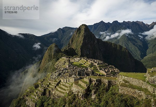 Ruinenstadt Machu Picchu UNESCO-Welterbe Peru Südamerika