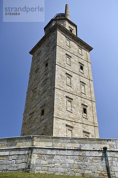 benutzen Europa Leuchtturm UNESCO-Welterbe Galicien römisch Spanien