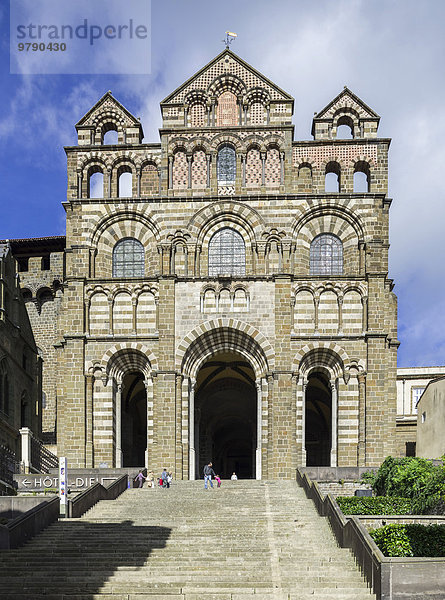 Kathedrale  Le Puy-en-Velay  Auvergne  Frankreich  Europa