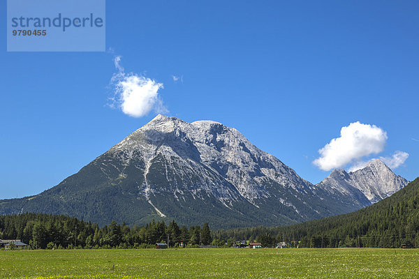 Hohe Munde  Leutasch in Tirol  Alpen  Österreich  Europa