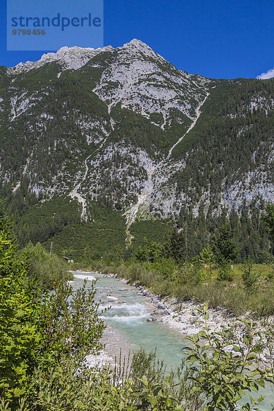 Hohe Munde  Leutasch in Tirol  Alpen  Österreich  Europa