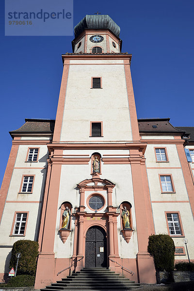 Benediktinerkloster St. Trudpert in Münstertal  Schwarzwald  Baden-Württemberg  Deutschland  Europa