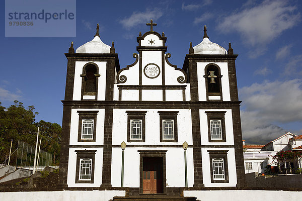 Kirche Igreja de Nossa Senhora das Candeias  Candelaria  Pico  Azoren  Portugal  Europa