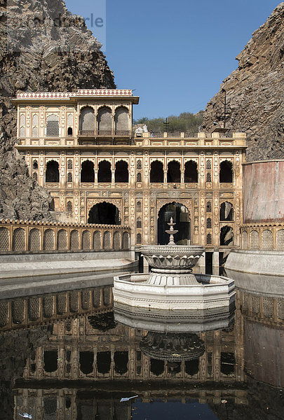 Affentempel  Galtaji  Jaipur  Rajasthan  Indien  Asien