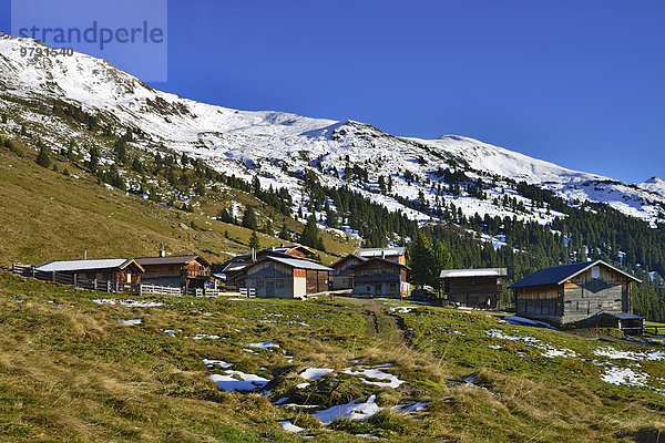 Nonsalm unterhalb des Nons-Jöchl  Nons-Alm  Weerberg  Tirol  Österreich  Europa