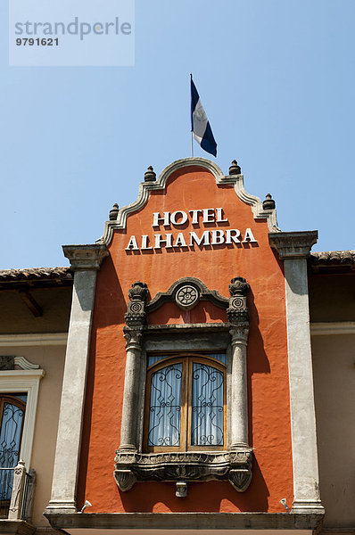 Hotel Alhambra  Parque Central  Granada  Nicaragua  Nordamerika